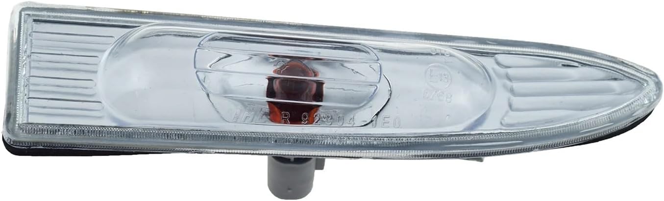 Left/Right Signal Marker Repeater Lamp Fender Light Compatible with Hyundai Accent 2007-2011 923031E000 923041E000(Left and Right)