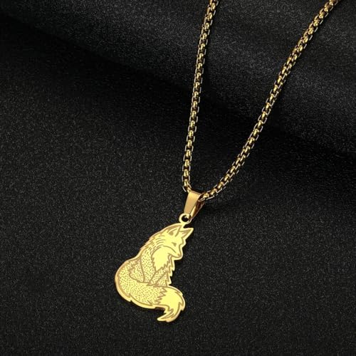 Collier Ras du Cou Animal Renard à Porter au Quotidien - 4