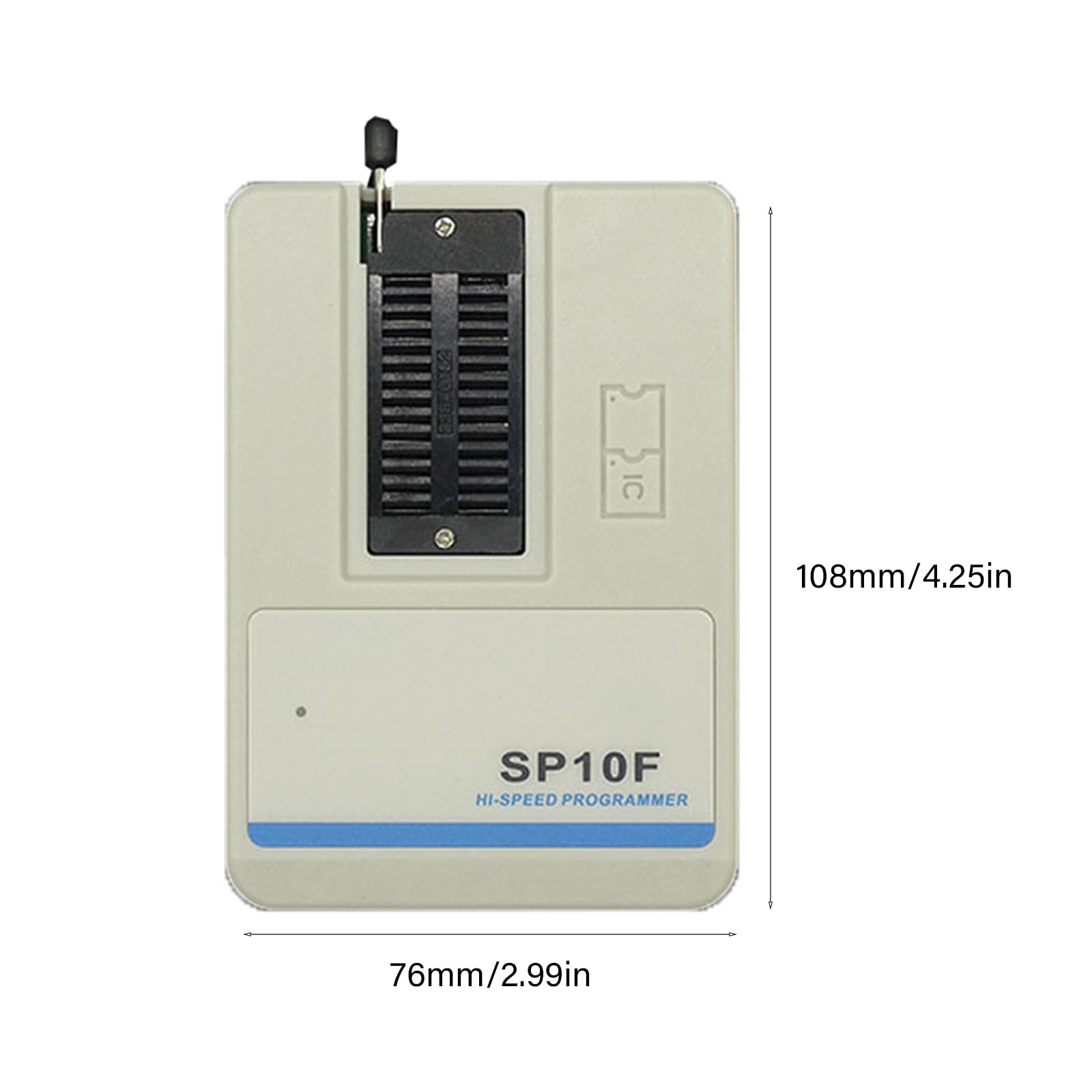 Affidabilità SP10F Programmatore Lampeggiante Chip Burning Soluzione con Migliora Rilevamento e Protezione da Sovracorrente Strumento di Programmazione