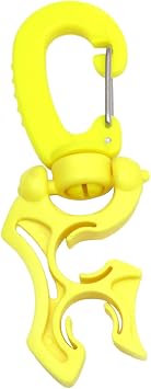 Diving Hose Holder Regulator Clip Double BCD Scuba Retainer Buckle Snorkeling Double Hose Holder