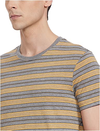 Image of Jockey 2717 Men's Super Combed Cotton Rich Striped Round Neck Half Sleeve Regular Fit T-Shirt