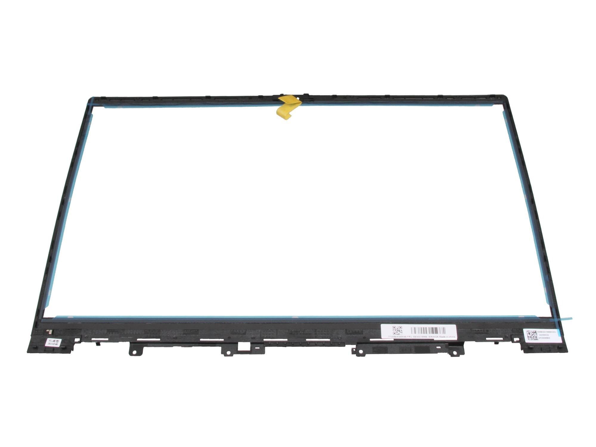 Lenovo 5B30S18986 Original Displayrahmen 39,6cm (15,6 Zoll) schwarz 2,6mm LCD für ThinkBook 15 G2 Are (20VG), ITL (20VE), G3 ACL (21A4), ITL (21A5)
