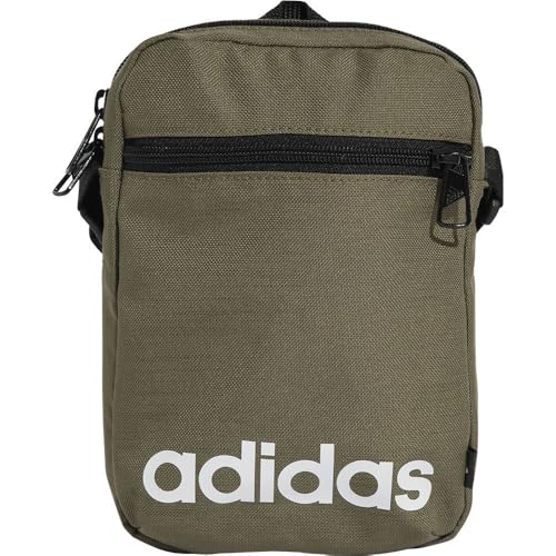 Adidas Unisex Adulto Essentials Organizer, Olive strata/White, One Size