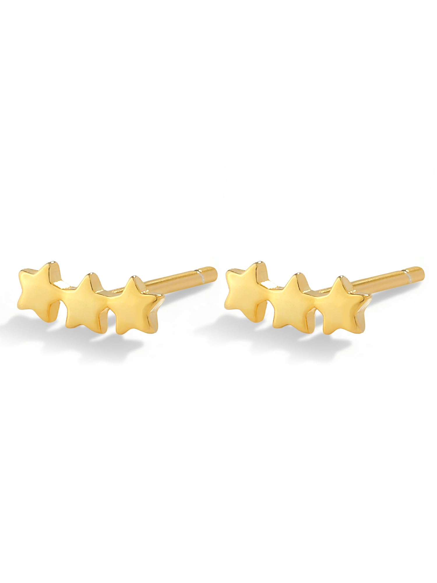 S925 Sterling Silver Earrings, Hypoallergenic Stud for Women &amp; Men