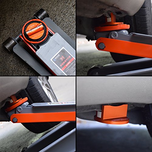 Wagenheber Auflage, DEDC Jack Pad Hebebühnen Adapter aus Aluminum für Auto (Universal)