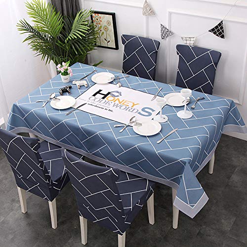 Nappe rectangulaire chaleureuse pour moments partagés autour de la table