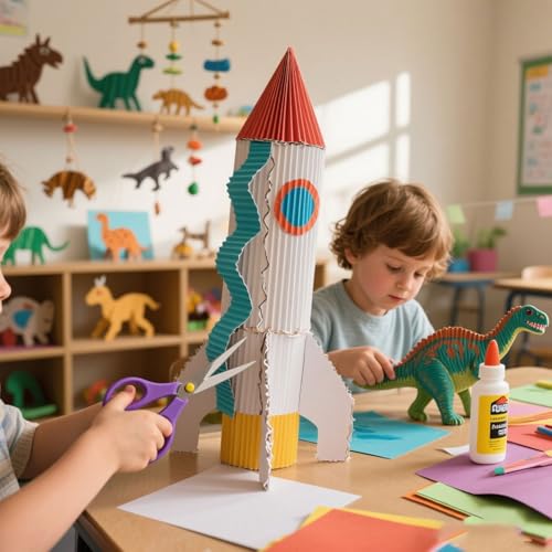 Image of Corrugated Cardboard Sheets Paper Roll, Kraft Cardboard for DIY Crafts Shipping Box and Packing Wrap (Brown 12 x 197 IN)