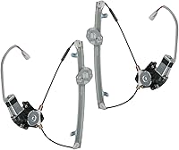 Vista 45 de TRQ Juego de regulador de ventana eléctrica delantera y motor compatible con Ford Ranger 1993-2011 1994-2009 Mazda B2300 1998-2001 B2500 1994-2007