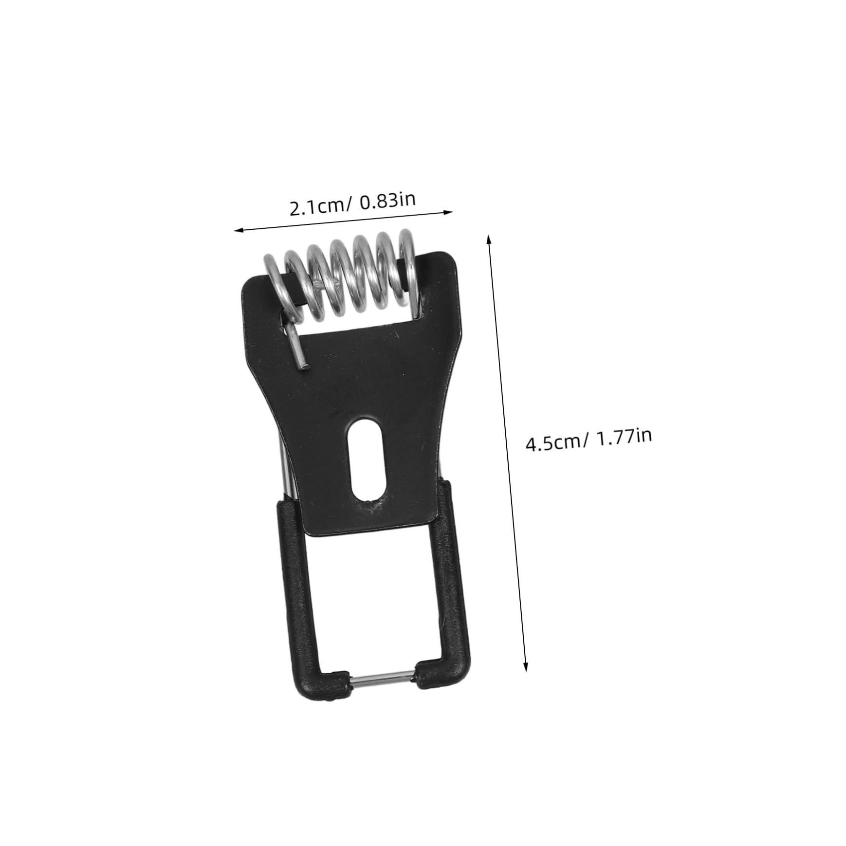 IWOWHERO 20Pcs LED Spring Clips High Hardness Lamp Mounts for Lighting Strong Grip Support Compatible with Panel Lights Ceiling Fixtures