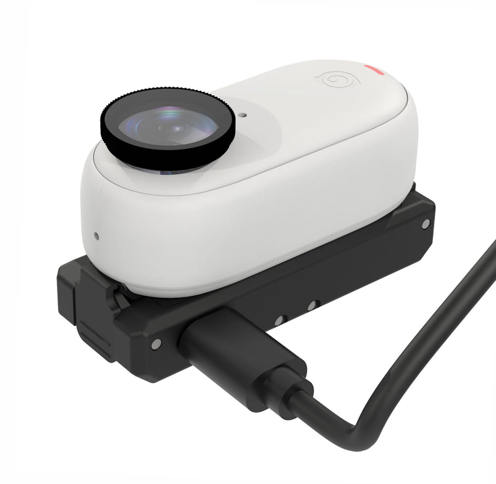 インスタ360 GO 3 アクションカメラ 本体 充電ケーブル・マウント付き