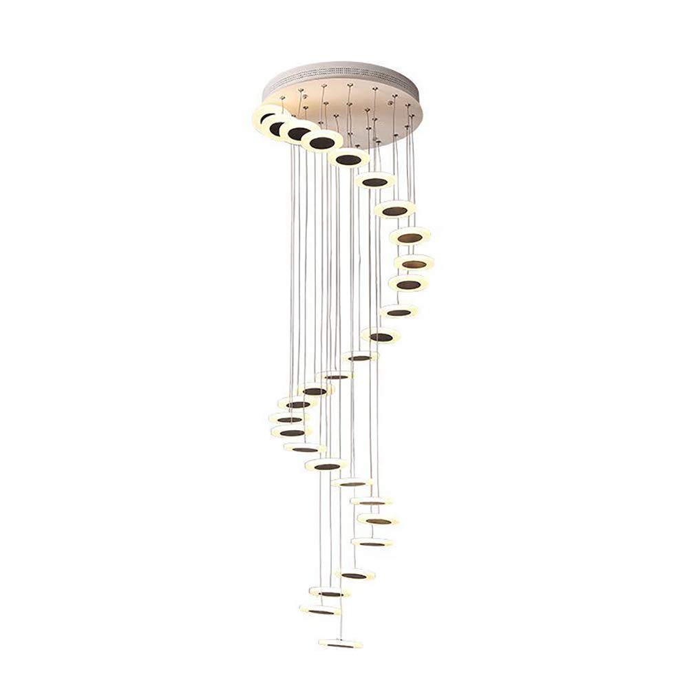 Granestner 28 Lights Led Chandelier Simple Modern Pendant Lighting Fixture Hanging Ceiling Light Fixture for Dining Room Bathroom Bedroom Livingroom Entryway,Warm Light,28 Lights
