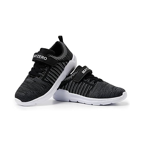 MAYZERO Kids Tennis Shoes Breathable Running Shoes Lightweight Athletic Shoes Walking Shoes Fashion Sneakers for Boys and Girls - Image 9