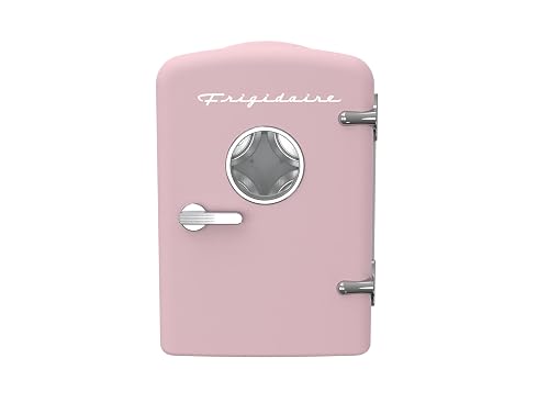 Frigidaire EFMIS171 Retro Mini Portable Personal Fridge (Pink)