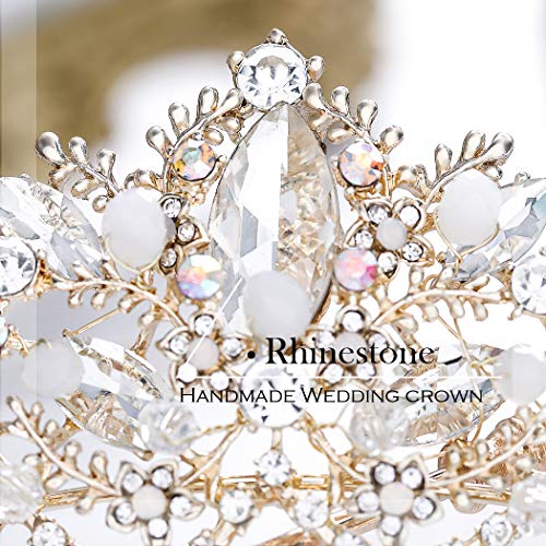 Jovono-Couronnes-et-diademes-de-mariage-pour-adultes-Argente-Accessoires-pour-cheveux-pour-femme