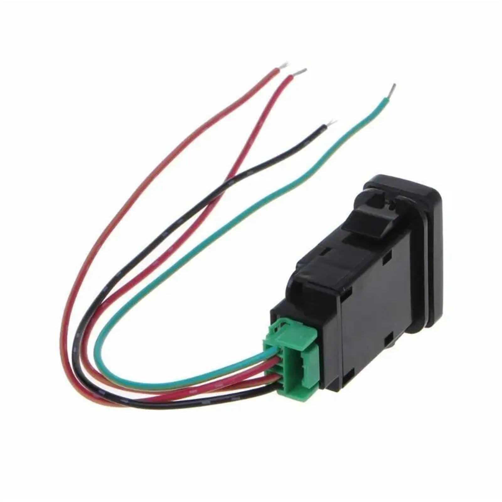 Pulsador Momentáneo‌ Interruptor pulsador de 12 V-24 V con símbolo cámara marcha atrás para coche