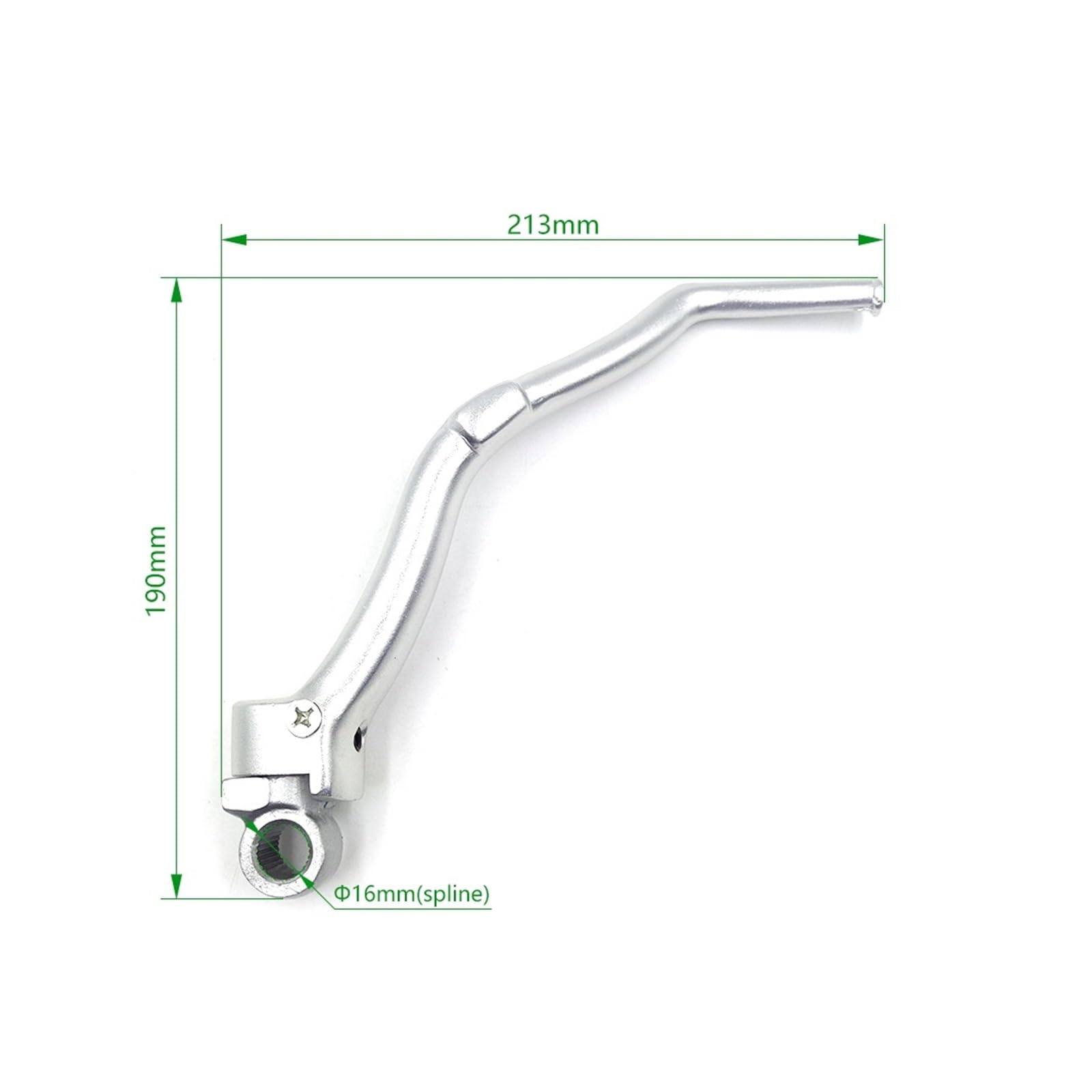 Leva avviamento a pedale moto Moto Per ZONGSHEN Leva Di Avviamento Kick Starter Forgiato NC250 ZS177MM NC450 ZS194MQ-2 Accessori Fuoristrada Motocross