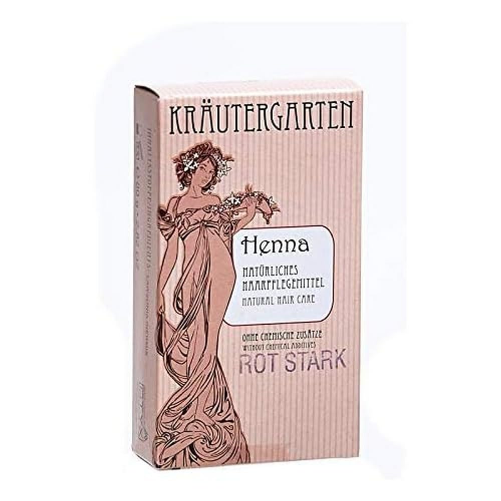 STYX - ogród ziołowy - proszek henna - czerwony mocny - 80 g