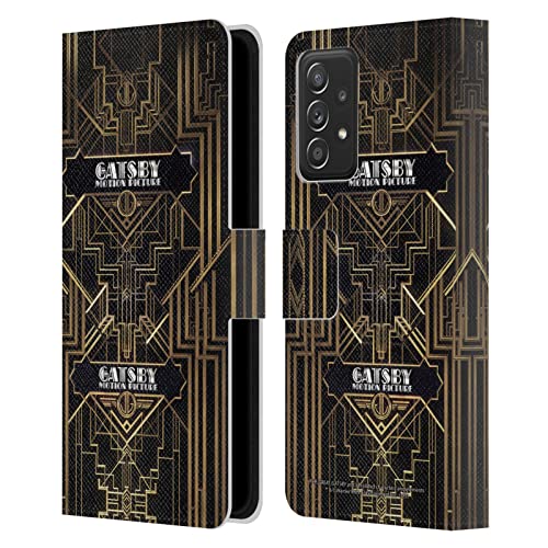 Coque portefeuille Galaxy A52 protection écran et cartes The Great Gatsby