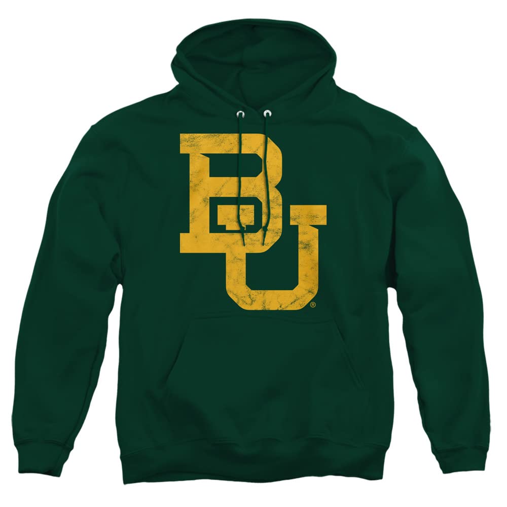 LOGOVISION Official Collegiate Distressed Primary Logo Adult Pullover Hoodie Collection — view 329