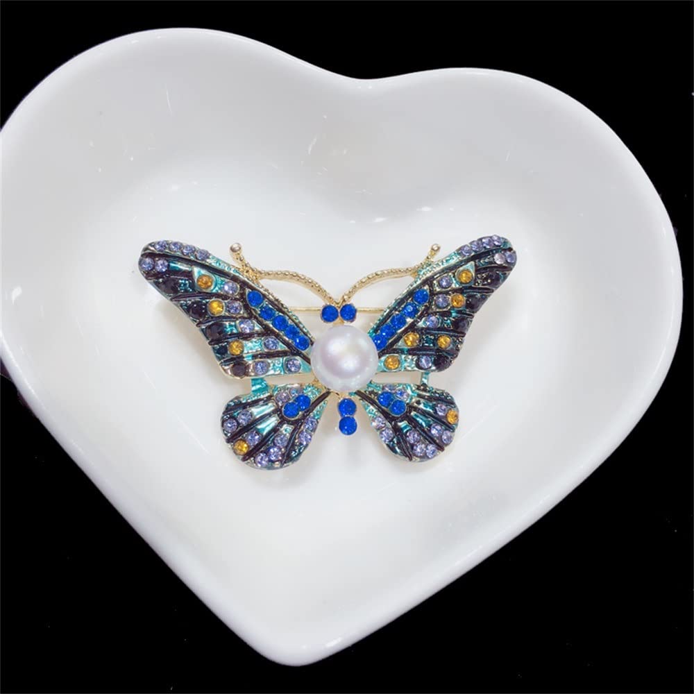 LYGXWJFC Spilla Elegante da Donna con Perle Spilla Vintage con Perle Gioielli con Perle Accessori da Donna