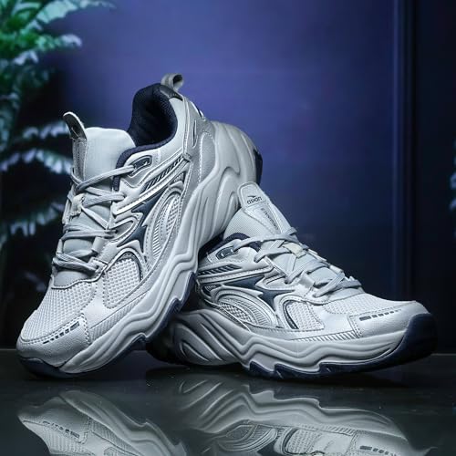 Image of ASIAN Dominator-04 Sneakers for Men | Chunky Stylish Shoes with Premium Comfort, High Grip, Memory Foam Sole & Trendy Design | Ideal, Gym & Travel