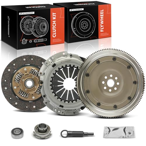 A-Premium Transmission Clutch Kit with Flywheel Compatible with Subaru Forester 2011-2013, Impreza 2012-2016, Crosstrek 2016-2017, XV Crosstrek 2013-2015, 2.0L 2.5L, Naturally Aspirated