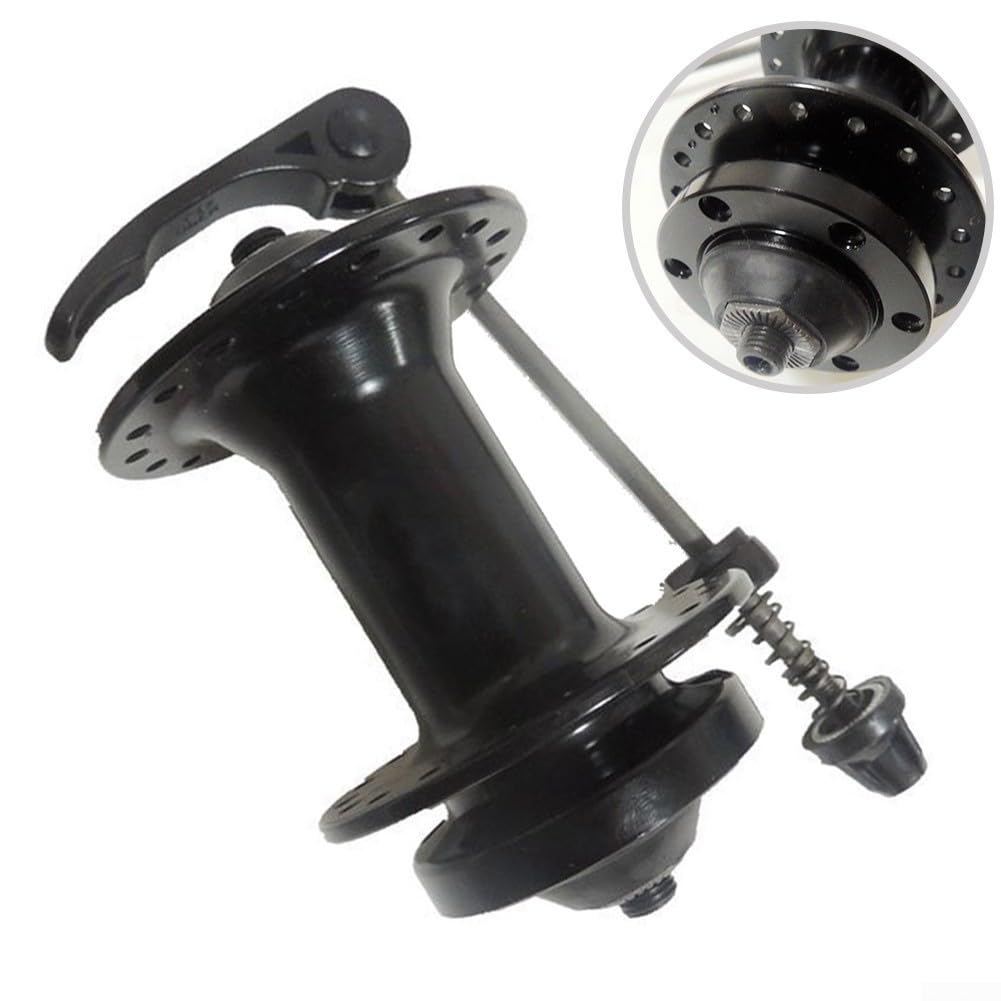 Moyeu de roue arrière à 36 trous de frein à disque 6 boulons de fixation pour pièces de vélo Accessoires 100 mm Argent