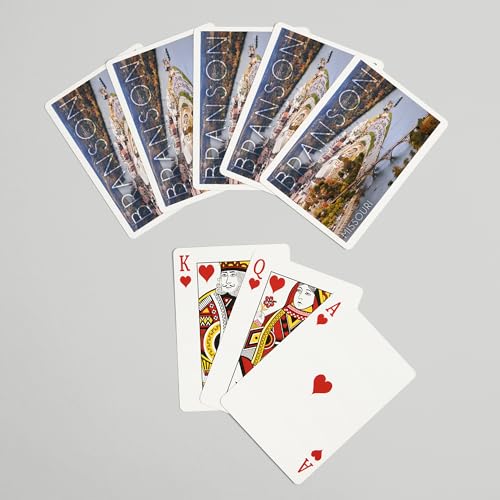 Baraja de cartas Branson Missouri Ozarks Póker 52 miniatura 7