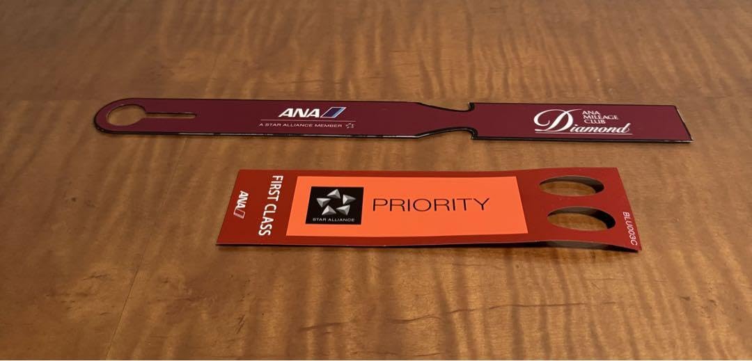 Amazon.co.jp: ANA国際線ファーストクラス荷物タグ、ダイヤモンドタグ