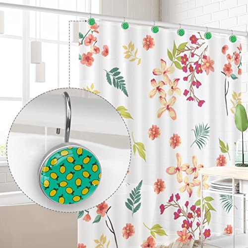 Crochets rideau de douche en acier inoxydable pour éviter la rouille