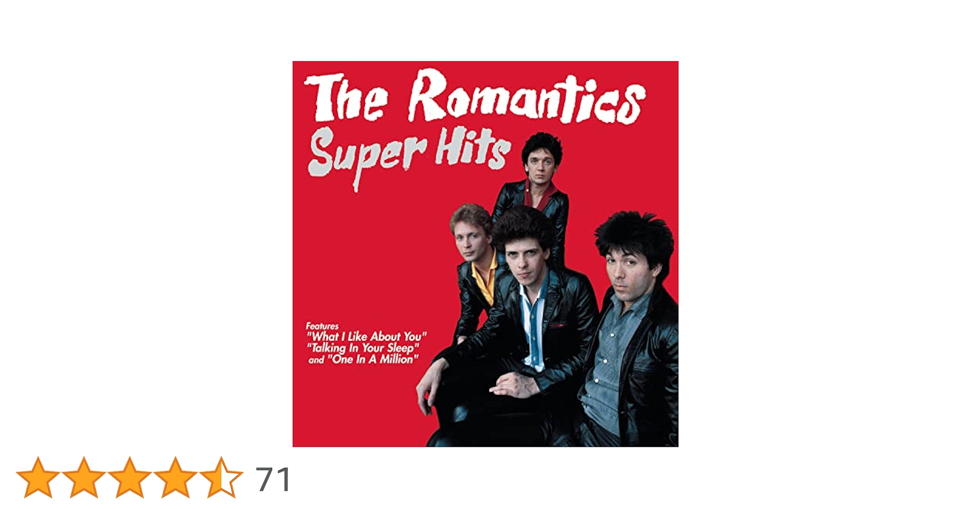 ロマンティックス　Talking in Your Sleep　Romantics Talking In Your Sleep / トーキング・イン・ユア・スリープ