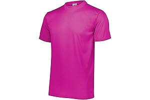 Augusta Youth Performance Wicking Cotton T-Shirt - Pink