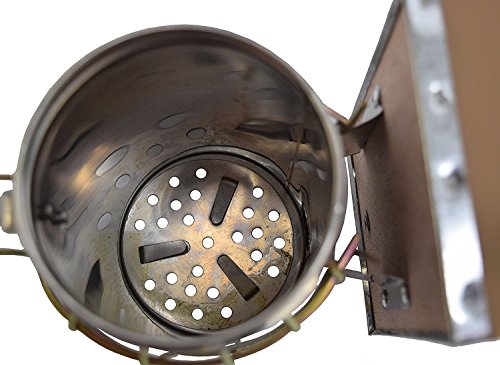 HanSemay Edelstahl Smoker Imkerei, Smoker Imkereibedarf Elektro Smoker Imkerpfeife Bienen Tool (236) – Bild 5
