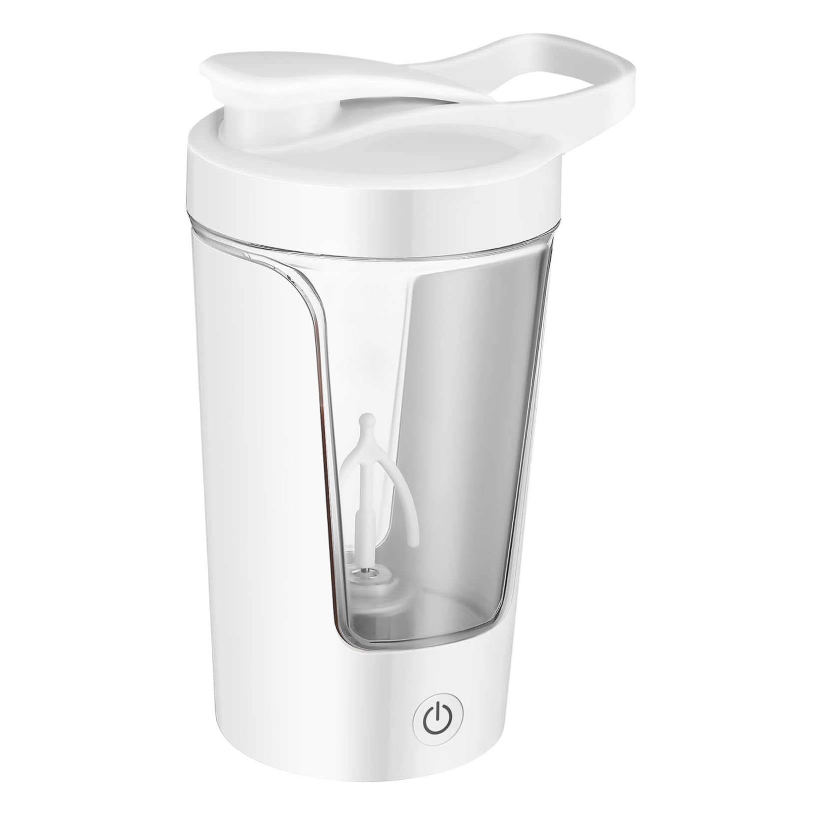 Tazza Elettrica Shaker Portatile Ricaricabile Miscelazione Automatica per Proteine e Caffè Bicchiere Agitazione Rapida in PP e Abs per Preparazioni Veloci fuori Casa