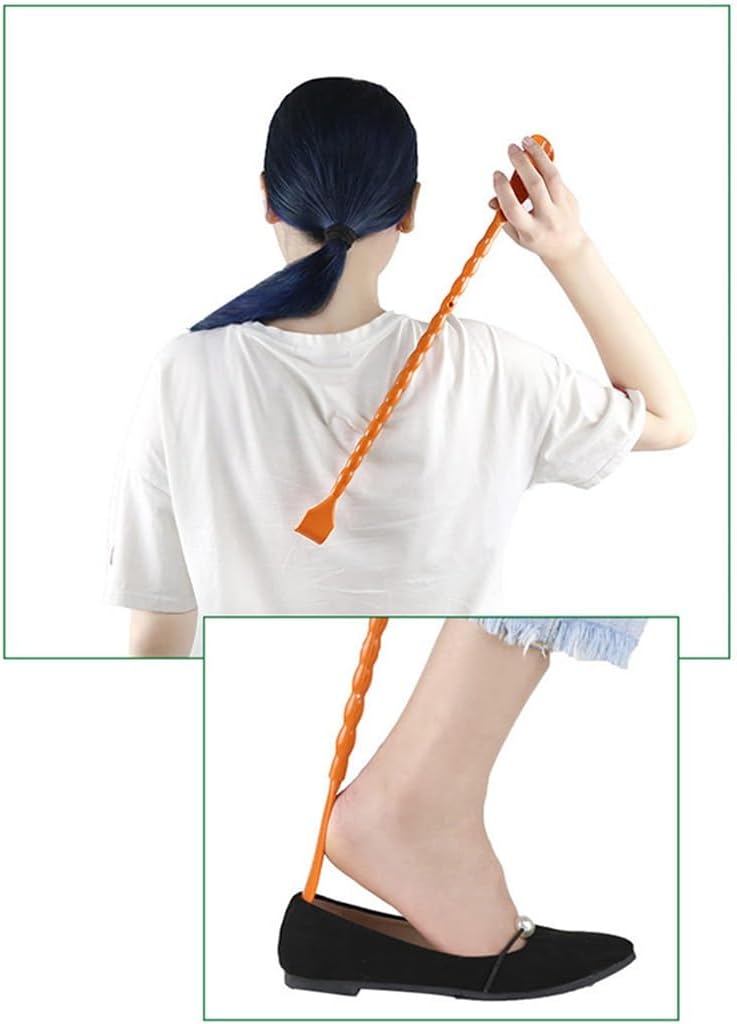 1PCS Shoe Horn Flexible Long Handle Shoehorn Useful Lifter Professional Spoon Home Tools