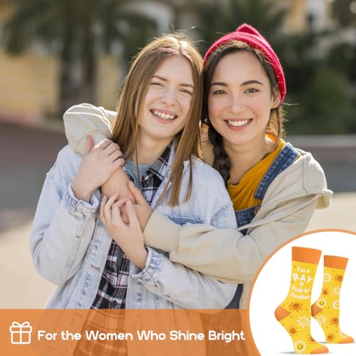Image of Funny Socks for Women and Teenage Girls, Cute Crazy Unique Novelty Gifts