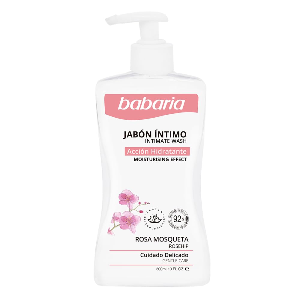 Babaria Rosa Mosqueta Feminine Wash With Wild Rose Extract 300 Ml