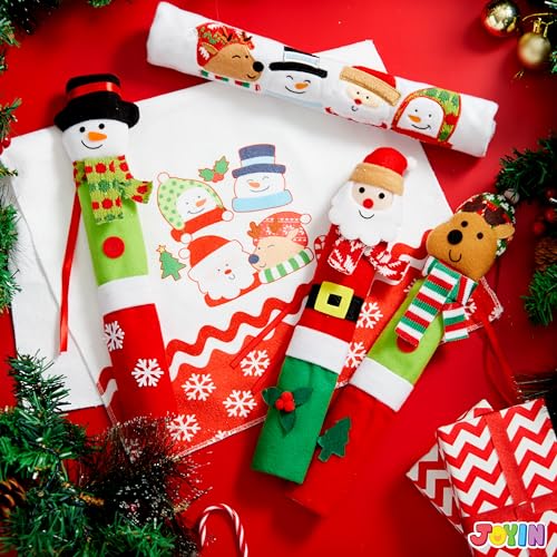 JOYIN 5 Pieces Christmas Kitchen Appliance Handle Covers for Kitchen Refrigerator Microwave Oven Dishwasher Decoration, Xmas Indoor Décor, Party Favor Supplies. - Image 8