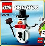 LEGO Creator Snowman Mini Figure Bagged Set, 44 Pieces, 30008