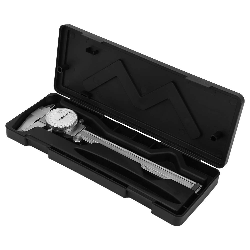 Calibrador Vernier de dial, calibre Vernier de 0-150 mm de alta dureza a prueba de herrumbre, para instrumentos de medida