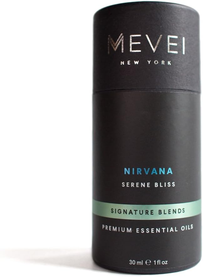 | Nirvana - Serene Bliss | Luxury Essential Oil Blend for Stress Relief | 100% Pure and Natural (1 fl oz/30 ml)