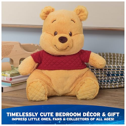 GUND Disney Official Winnie The Pooh Oh So Snuggly Plush, Teddy Bear Stuffed Animal for Babies and Infants, Yellow, 12.5” image 8