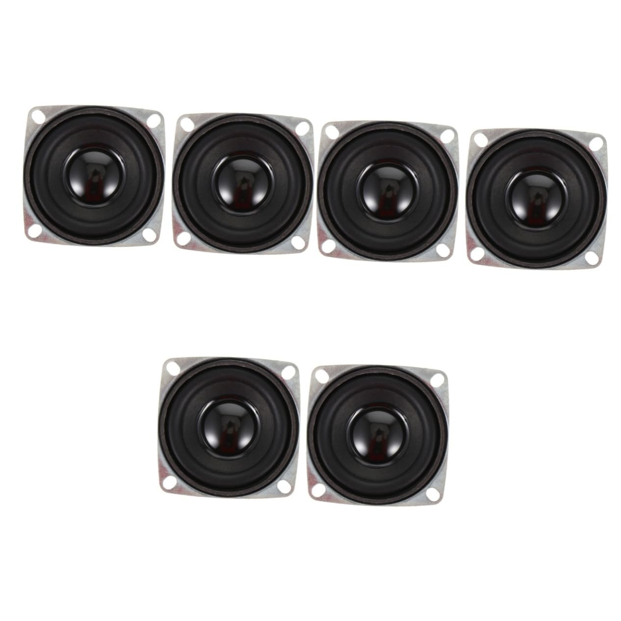 Hemobllo 6 Pcs Woofer Loudspeaker with Bass Full Frequency Speaker Car Stereo Speakers Small Speakers Bass Speaker Car Speaker Car Horns Diy Radio Speaker Automatic Audio Hifi Magnet