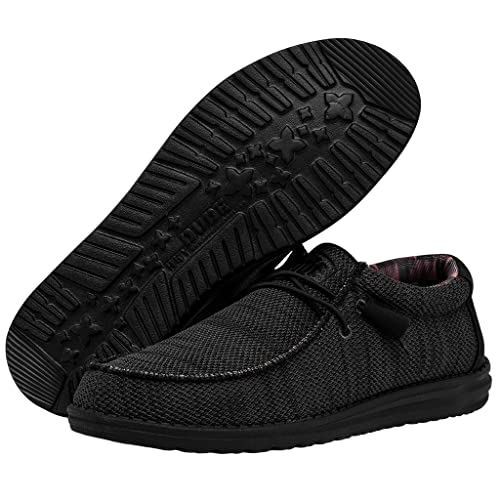 Image of HEYDUDE Men's Wally Suede Multiple Colors | Men's Shoes | Men's Lace Up Loafers | Comfortable & Light-Weight
