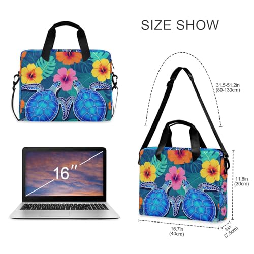 Funda portátil para laptop 15.6 pulgadas azul miniatura 5