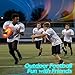 Light Up Football for Boys: Glow in The Dark - Toys for Kids Teen Boys Ages 8-15 - Birthday Christmas Easter Gift Ideas - Outdoor Sports Activity Night Play - 8 9 10 11 12 13 14 15 Years Old Teenager