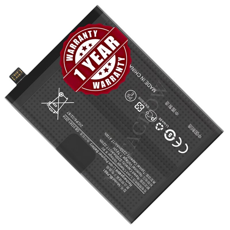 Image of Original BLP861 Battery Compatible for OnePlus Nord 2 5G - (4500mAh) - 1 Year Warranty BC460