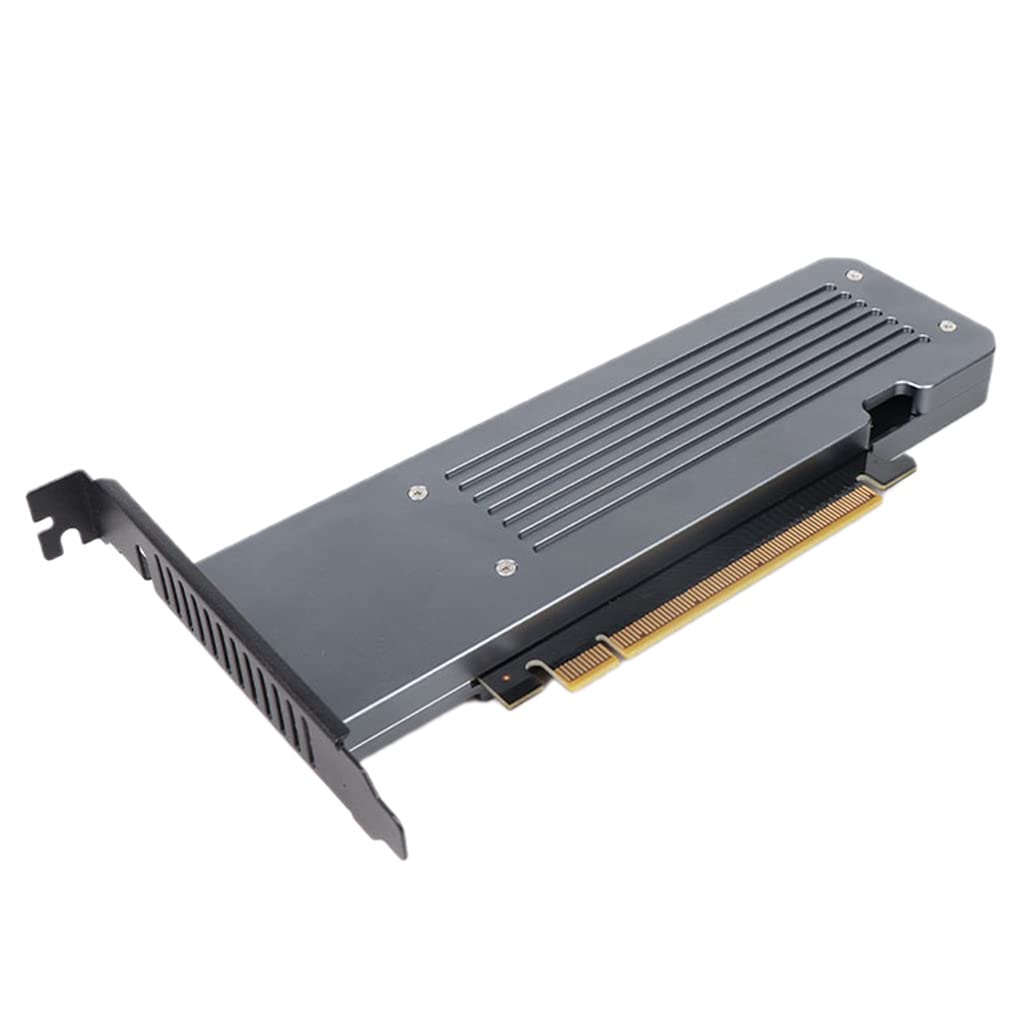 stoertuy Expansion Card, M.2 X16 to 4X NVME PCIE3.0 X16 to 4NVME RAID Card PCI-E VROC Card RAID Hype