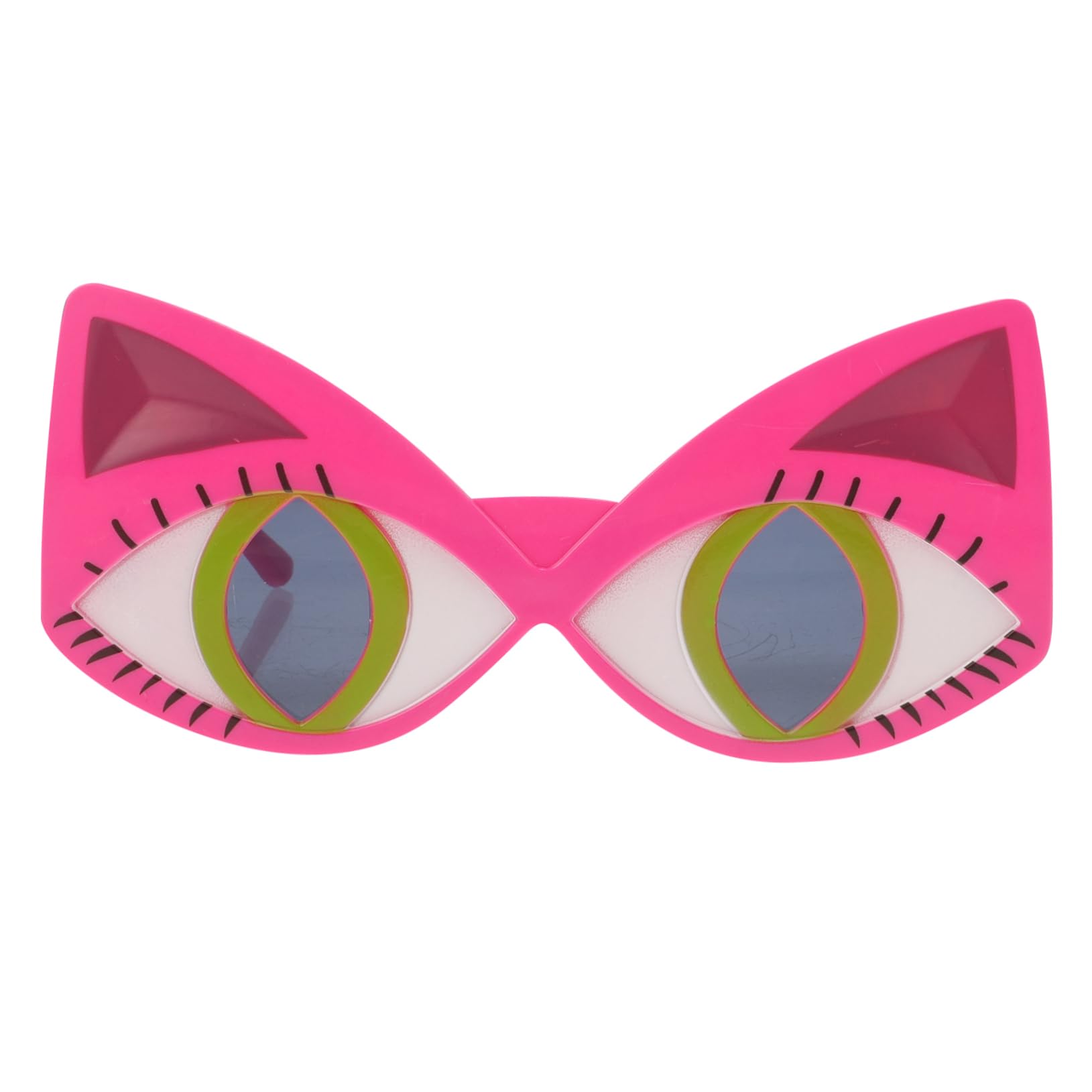 BESPORTBLE Cat Eye Sunglasses Novelty Glasses Material Cosplay Props Photo Booth Fun