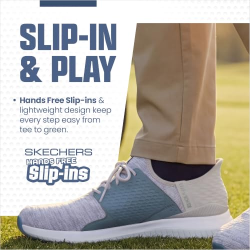 Image of Skechers Men's Max 2 Rover Relaxed Fit Slip-in Golf Shoe